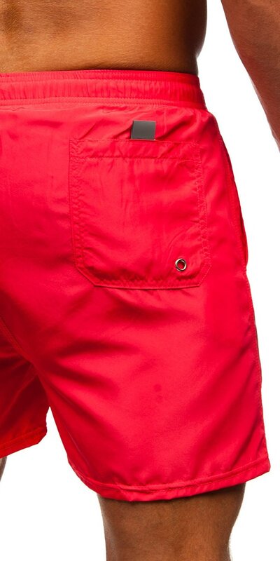 Pánske ružové šortky na kúpanie Ružová