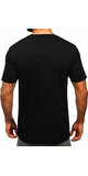 Bavlnené tričko CHAMP pánske Čierna