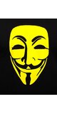 Pánske tričko Anonymous Čierna