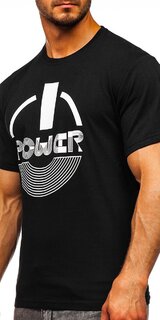 Pánske tričko POWER Čierna