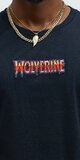 Čierne pánske tričko Wolverine Čierna