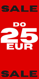 Výpredaj do 25€!