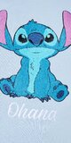 Detská modrá mikina s potlačou Stitch