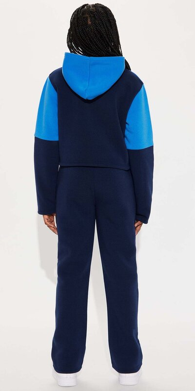 Detská súprava "Blessed" s mikinou a teplákmi Modrá