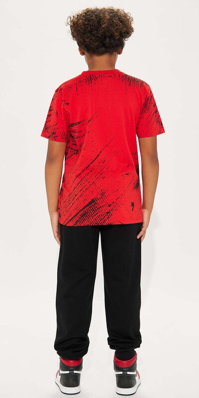 Chlapčenská flísová súprava „Legendary“ s tigrom Červená