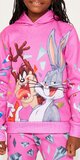 Dievčenská ružová tepláková súprava Looney Tunes