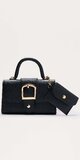 Dámska crossbody kabelka s prackou a mincovníkom