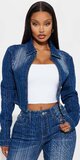 Denim moto bunda s vysokou pružnosťou