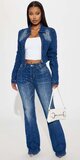 Denim moto bunda s vysokou pružnosťou