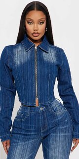 Denim moto bunda s vysokou pružnosťou