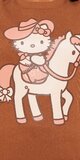 Oversized sveter s výšivkou a Hello Kitty grafikou