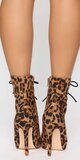 Členkové čižmičky – leopard