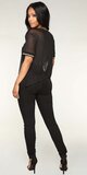 Čierne skinny džínsy Luxe s ultra vysokým pásom