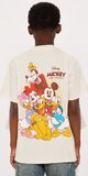 Detské béžové tričko Mini Disney Mickey And Friends s potlačou