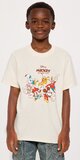 Detské béžové tričko Mini Disney Mickey And Friends s potlačou