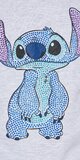 Detská sivá mikina Mini Stitch s kamienkami