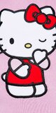 Ružový sveter s motívom Hello Kitty Wink