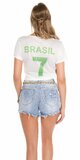 Worldcup tričko BRASIL Biela