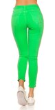 Farebné dámske nohavice Zelená