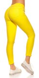 Farebné dámske nohavice Žltá