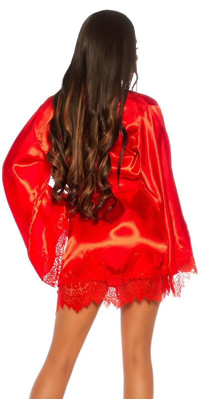 KouCla dámsky župan Červená