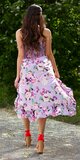 Letné latina šaty / maxi sukňa Lilac