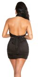 Sexy letný set sukňa a top Čierna
