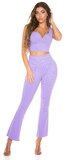 Dámsky pohodlný set (top+nohavice) Lilac