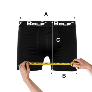 Ako správne merať pánske boxerky