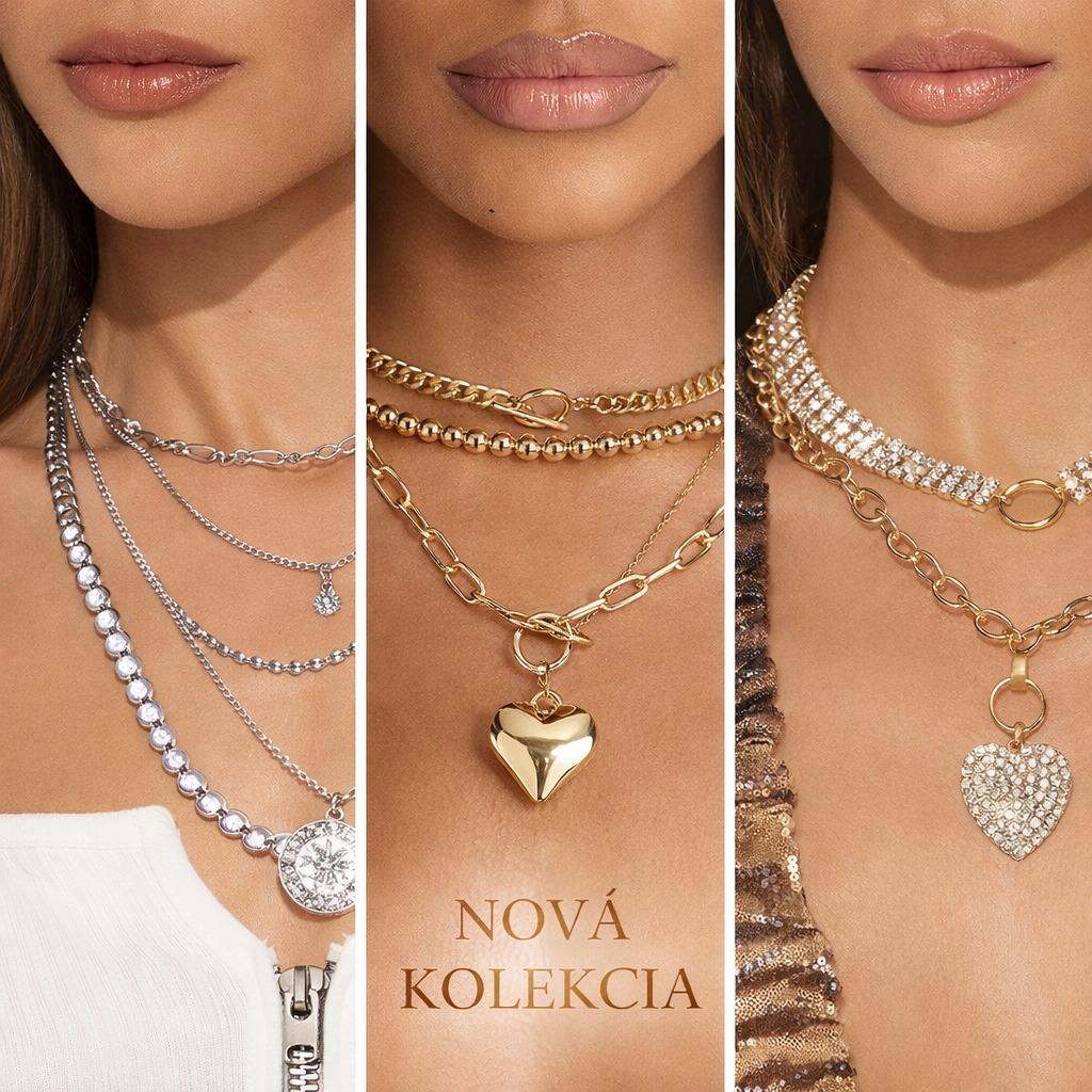 ✨ NOVÁ KOLEKCIA JE TU ✨Jemné vrstvenie, zlaté a strieborné tóny, detaily, ktoré pritiahnu pohľad ???????? Minimalistické aj výrazné kúsky ???? Ideálne na vrstvenie aj samostatné nosenie ✨ Must-have tejto sezóny????LINK???? https://najlepsiamoda.sk/damske-retiazky ???? Objav ich teraz na najlepsiamoda.sk a doplň svoj outfit dokonalým šperkom.#novákolekcia #dámskeretiazky #šperky #fashioninspo #stylovadama #najlepsiamoda #doplnky #trendysezony #doplnok #novinka #nakrku #nakrk